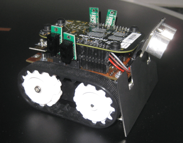 INTRO Zumo Robot Side View