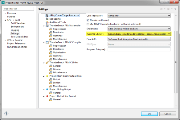 Build Panels with Nano Library Settings