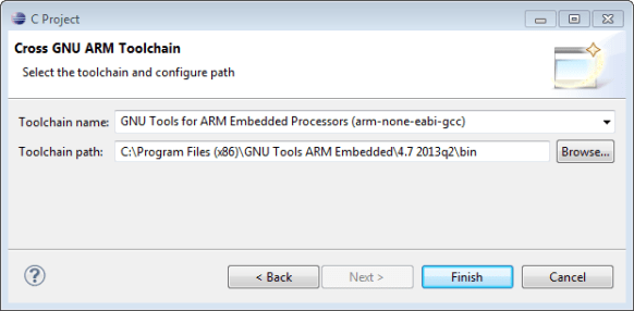 Cross GNU ARM Toolchain