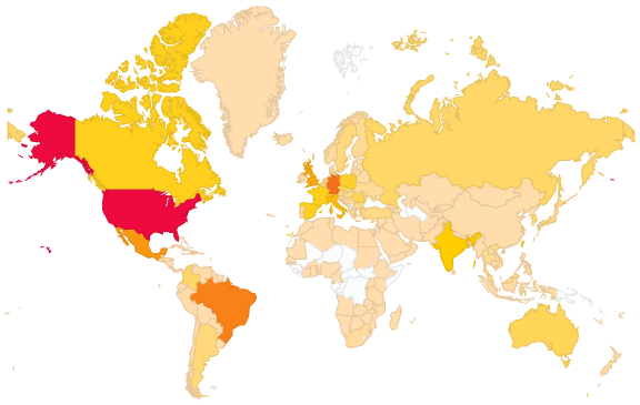 Geographic distribution