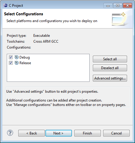 Select Configurations