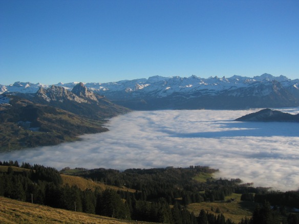 Inversion, view from the Wildspitz