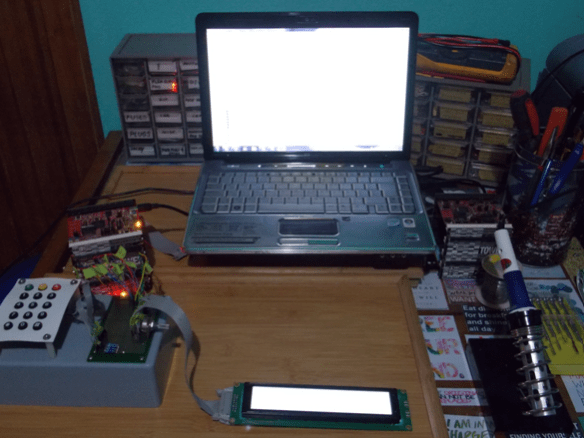 Notebook with Tower Module and LCD (Source: Daniela Solorzano)