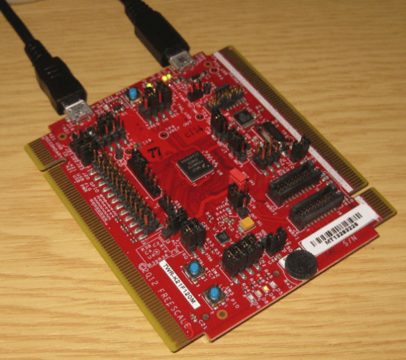 TWR-K21F120M on the bench