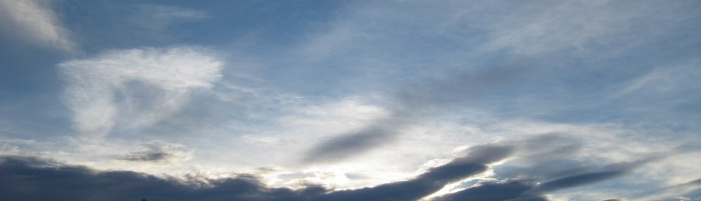 Föhn fighting against the clouds