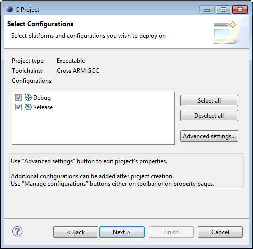 Select Configurations