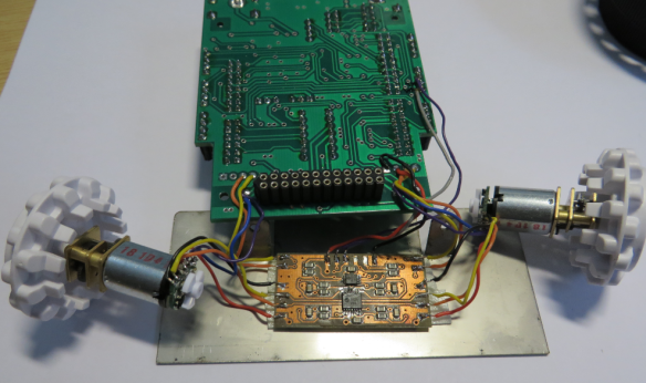 Motor and Encoder with Base Board