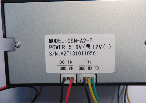 Printer Backside Connectors