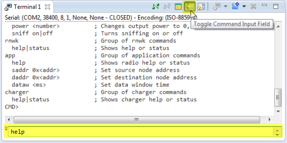Toggle Command File Input