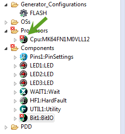CPU component flagged with Error
