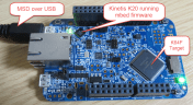 FRDM-K64F with mbed MSD bootloader