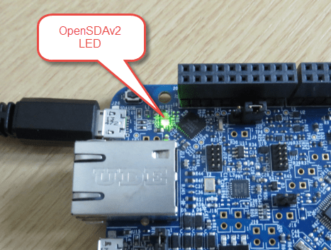OpenSDAv2 LED