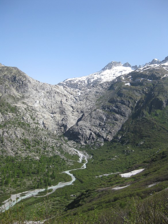 Bottom of Rhone Galcier