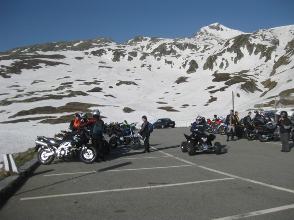 First stop on Grimsel