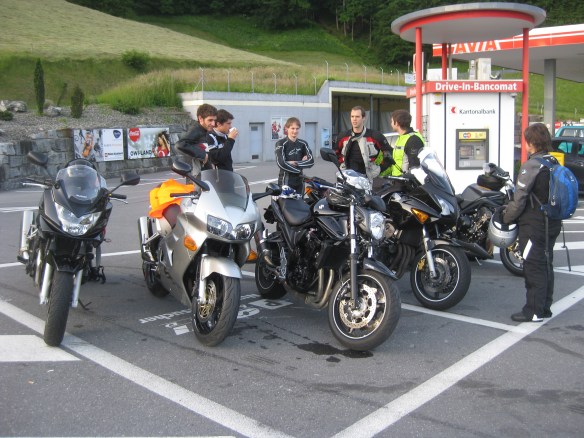 Gathering early in the morning