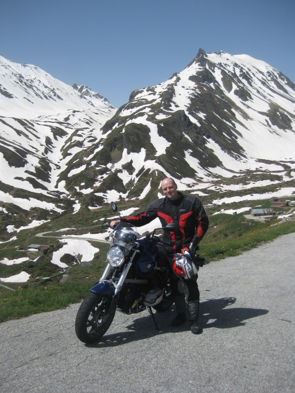 On the way to Nufenen Pass