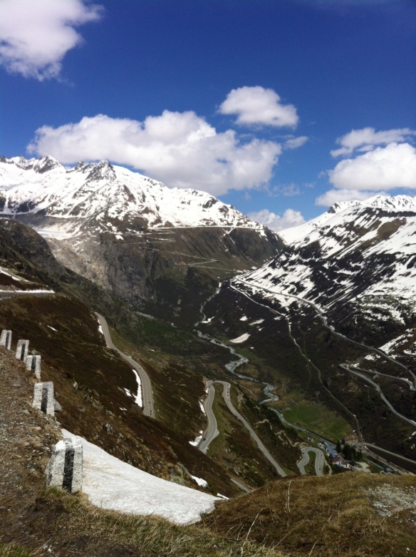 View from Grimsel to Furka