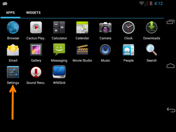 Android Settings