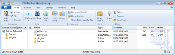 Created Archive File of Local Repository