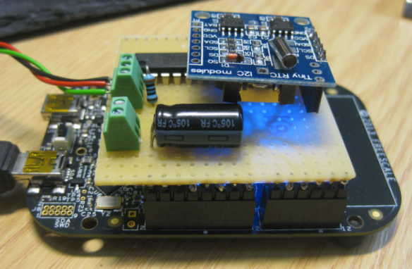 FRDM-KL25Z Board with the shield