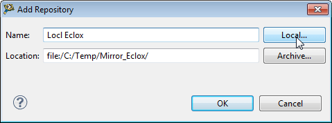 Installing from Local Repositor