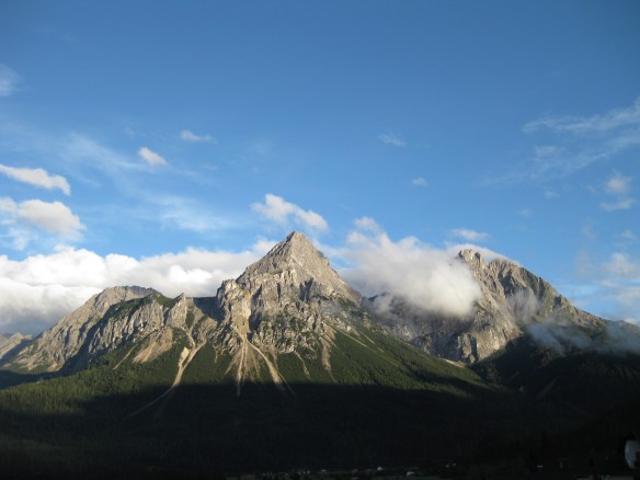 Sonnenspitz in the Evening Light