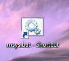 Shortcut on Windows Desktop