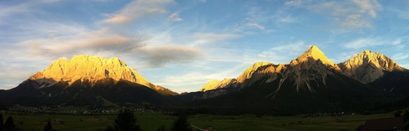 Sunset at Zugspitze