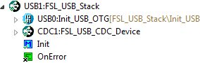 FSL_USB_CDC Component