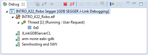 Running Debug Thread