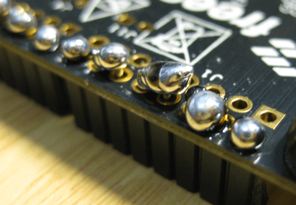 Solder and Header Details