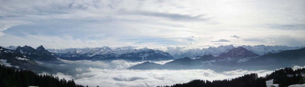 Clouds above, below and beyond