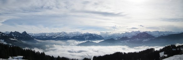 Clouds above, below and beyond