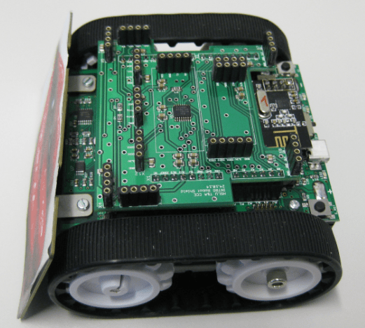 Sensor Shield with Headers on Robot