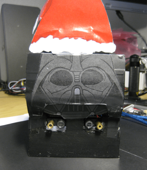 Front Drop Blade in upper Position