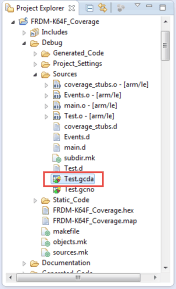 gcda file created