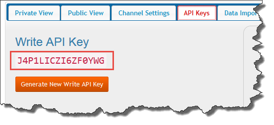 new API Key