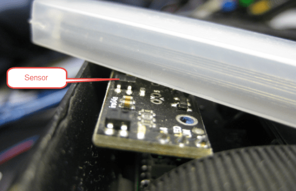 Reflectance Sensor Ground Distance