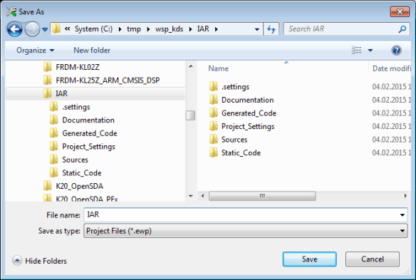 Using Kinetis Design Studio with IAR Embedded Workbench IDE | MCU on ...