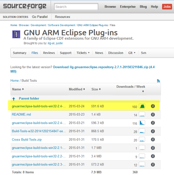 GNU ARM Eclipse Build Tools