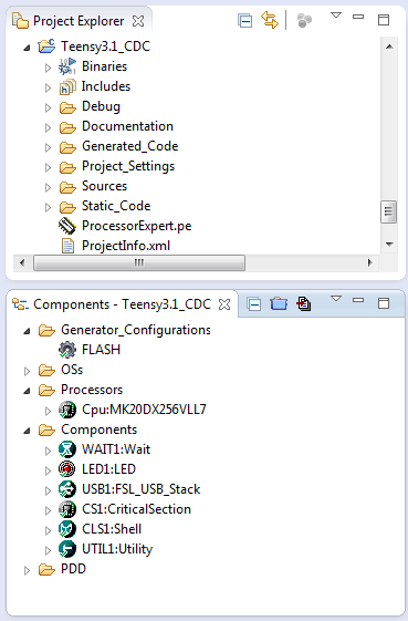 Teensy 3.1 USB CDC Project