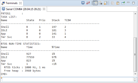 Serial Terminal View in Eclipse Luna | MCU on Eclipse
