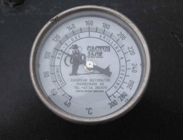 110°C ideal for BBQ Smoking Ribs