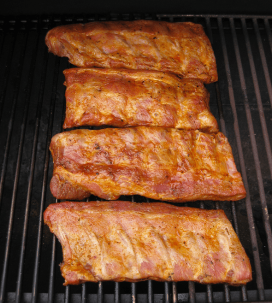 BBQ Ribs after one hour