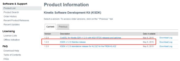 KSDK V1.2.0 Mainline Release