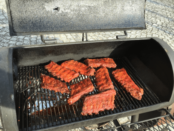 Smoking BBQ