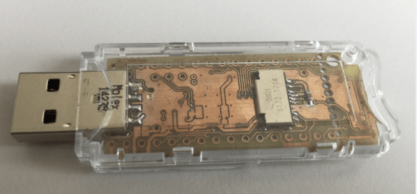 tinyK20 Thumb Drive Bottom side