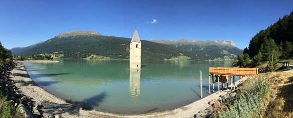 Bell Tower of Lake Reschen