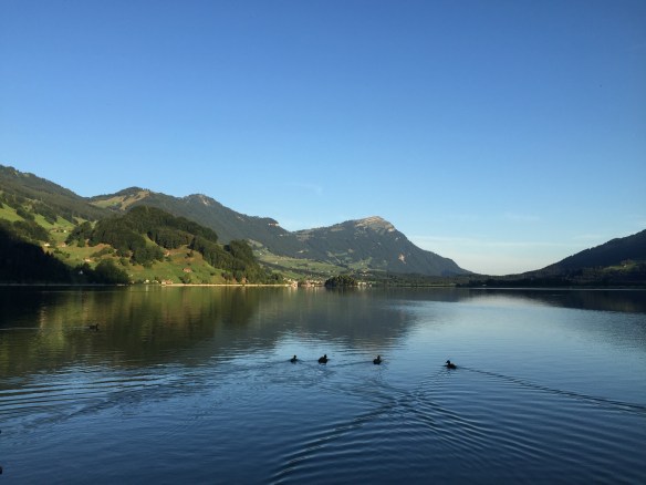 Sunday Morning Start on Lake Lowerz