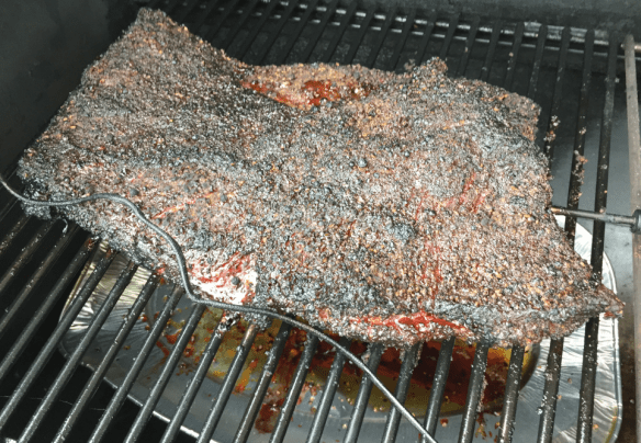 Beef Brisket after 10 Hours